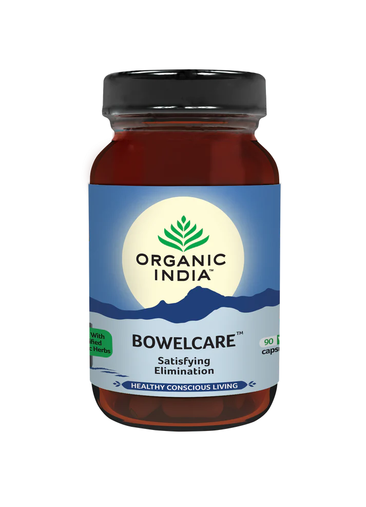 Organic India Bowel Care Supplement - 90 Veg Capsules