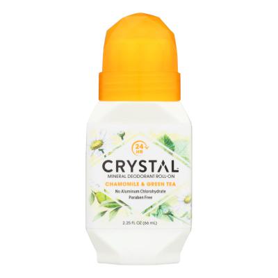 Crystal - Roll on Deodorant Chamomile & Green Tea (66ml)