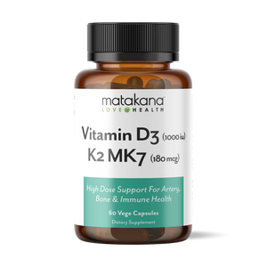 Matakana - Vitamin D3 K2 MK7 - 60 capsules