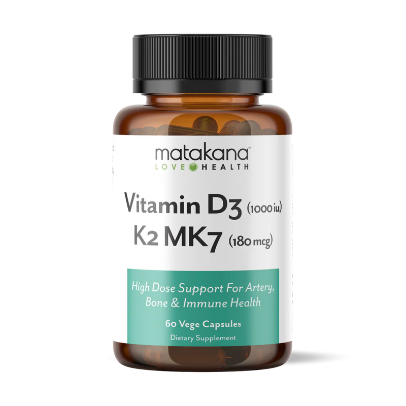 Matakana - Vitamin D3 K2 MK7 - 60 capsules