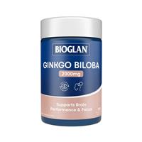 Bioglan Ginkgo Biloba - 2000mg - 100 Tablets