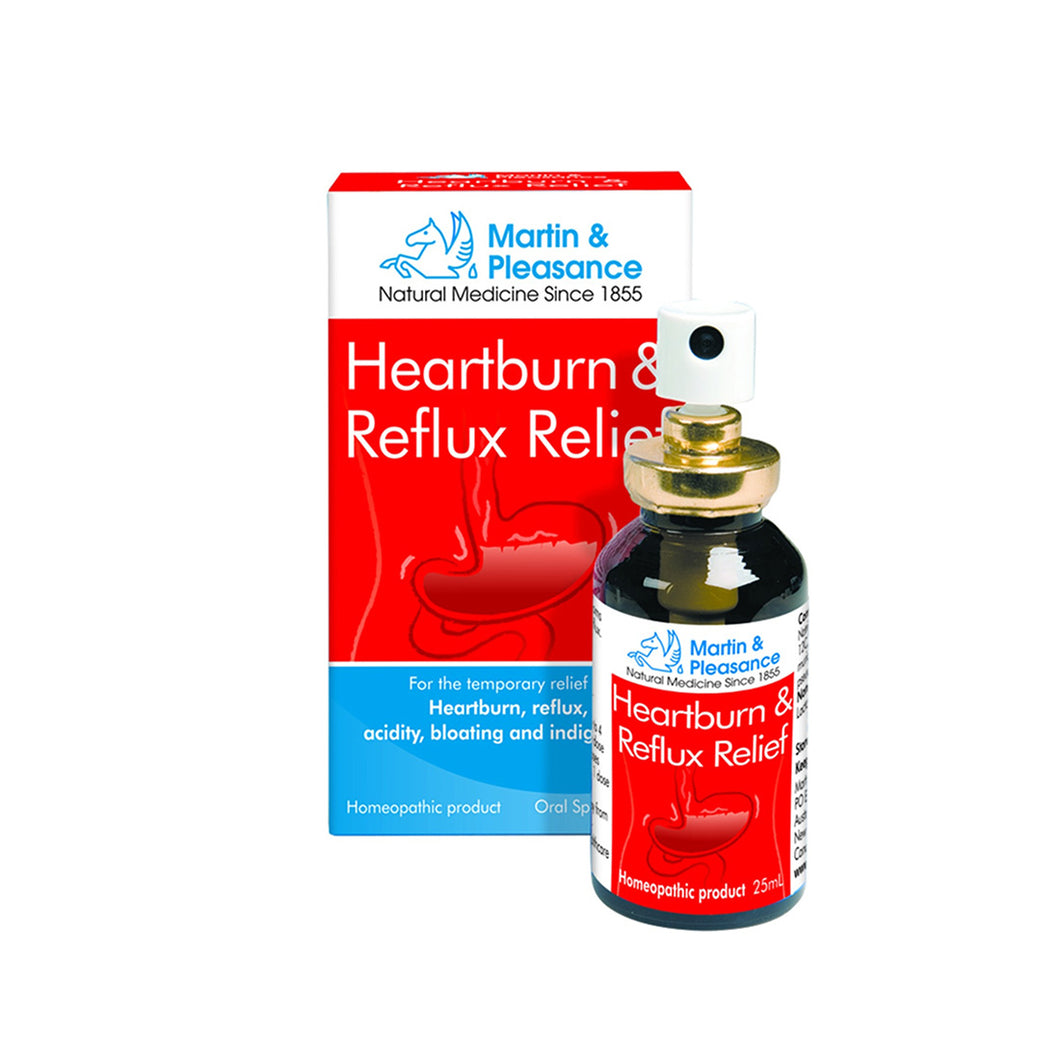 Martin & Pleasance - Heartburn & Reflux Relief spray (25ml)