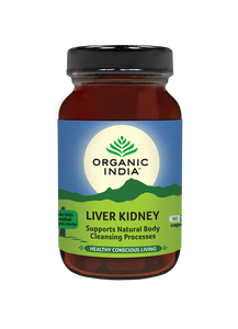 Organic India Liver and Kidney Supplement - 90 Veg Capsules