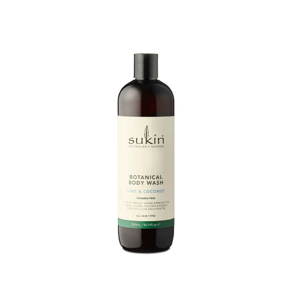 Sukin Lime and Coconut Body Wash - 500ml