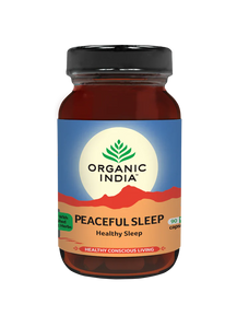 Organic India Peaceful Sleep Supplement - 90 Veg Capsules