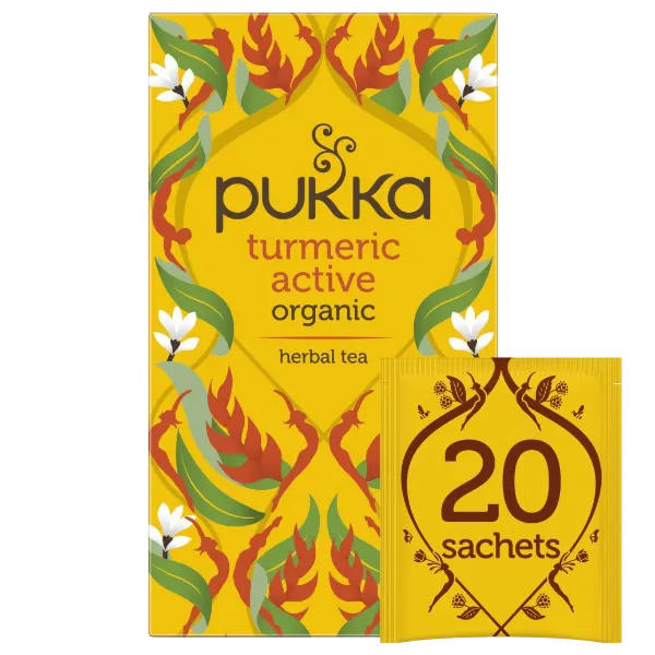 Pukka Turmeric Active organic tea