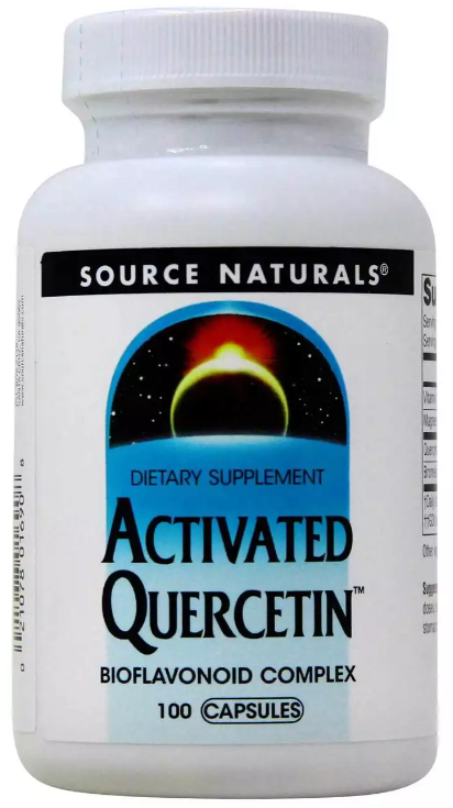 Source Naturals - Activated Quercetin (SEALED PACKET of 40 capsules)