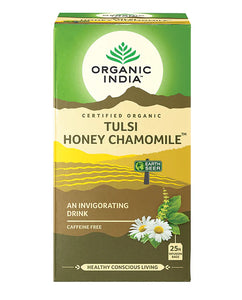 Organic India Tulsi Honey Chamomile - 25 Teabags