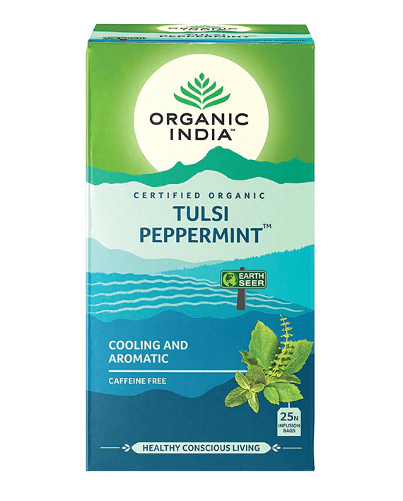 Organic India Tulsi Peppermint - 25 Teabags