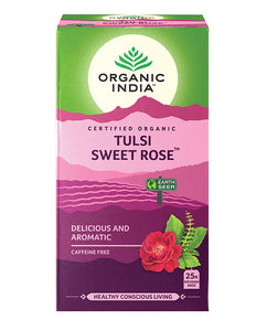 Organic India Tulsi Sweet Rose - 25 Teabags