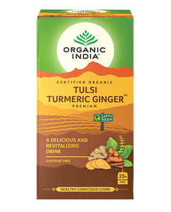 Organic India Tulsi Tumeric Ginger - 25 Teabags