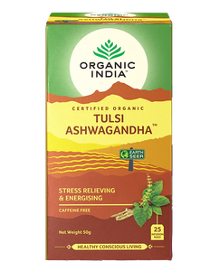Organic India Tulsi Ashwagandha - 25 Teabags