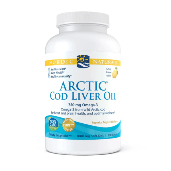 Nordic Naturals - Arctic Cod Liver Oil (180 Gels)