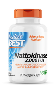 Doctors Best - Nattokinase - 90 Veggie Caps