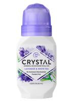 Crystal - Lavender & White Tea Roll On Deodorant