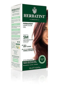 Herbatint - Permanent Hair Colour Gel - 5M Light Mahogany Chestnut (135ml)