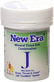 New Era Tissue Salts - Combination J (240 Tabs)