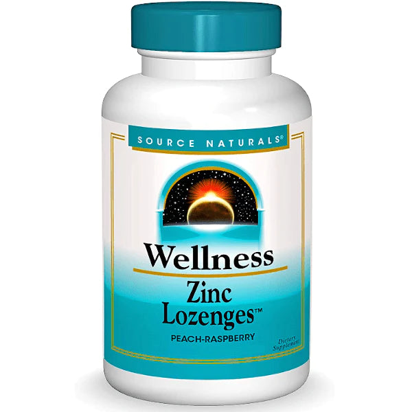 Source Naturals Wellness Zinc Lozenges (60 Lozenges)