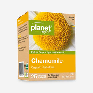 Planet Organic - Chamomile Tea (25 bags)