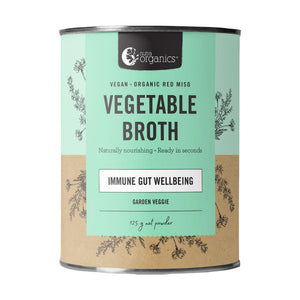 Nutra Organics Vegetable Broth Garden Herb 125 gram