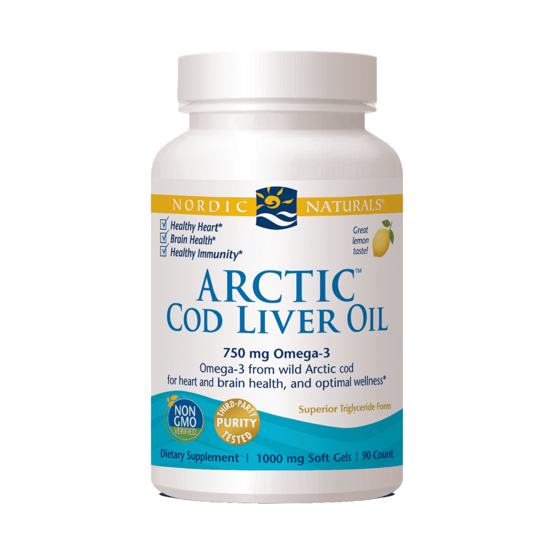 Nordic Naturals - Arctic Cod Liver Oil (90 Gels)