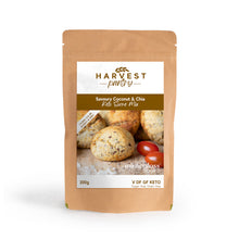 Load image into Gallery viewer, Harvest Pantry - SAVOURY Coconut &amp; Chia Keto Scone Mix (200g)
