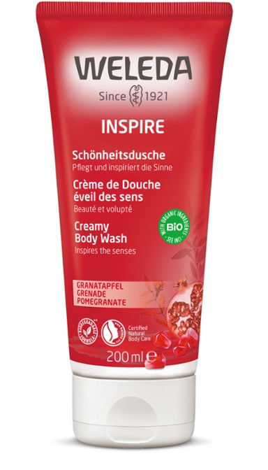 Weleda - Inspire Creamy Body Wash Pomegranate (200ml)